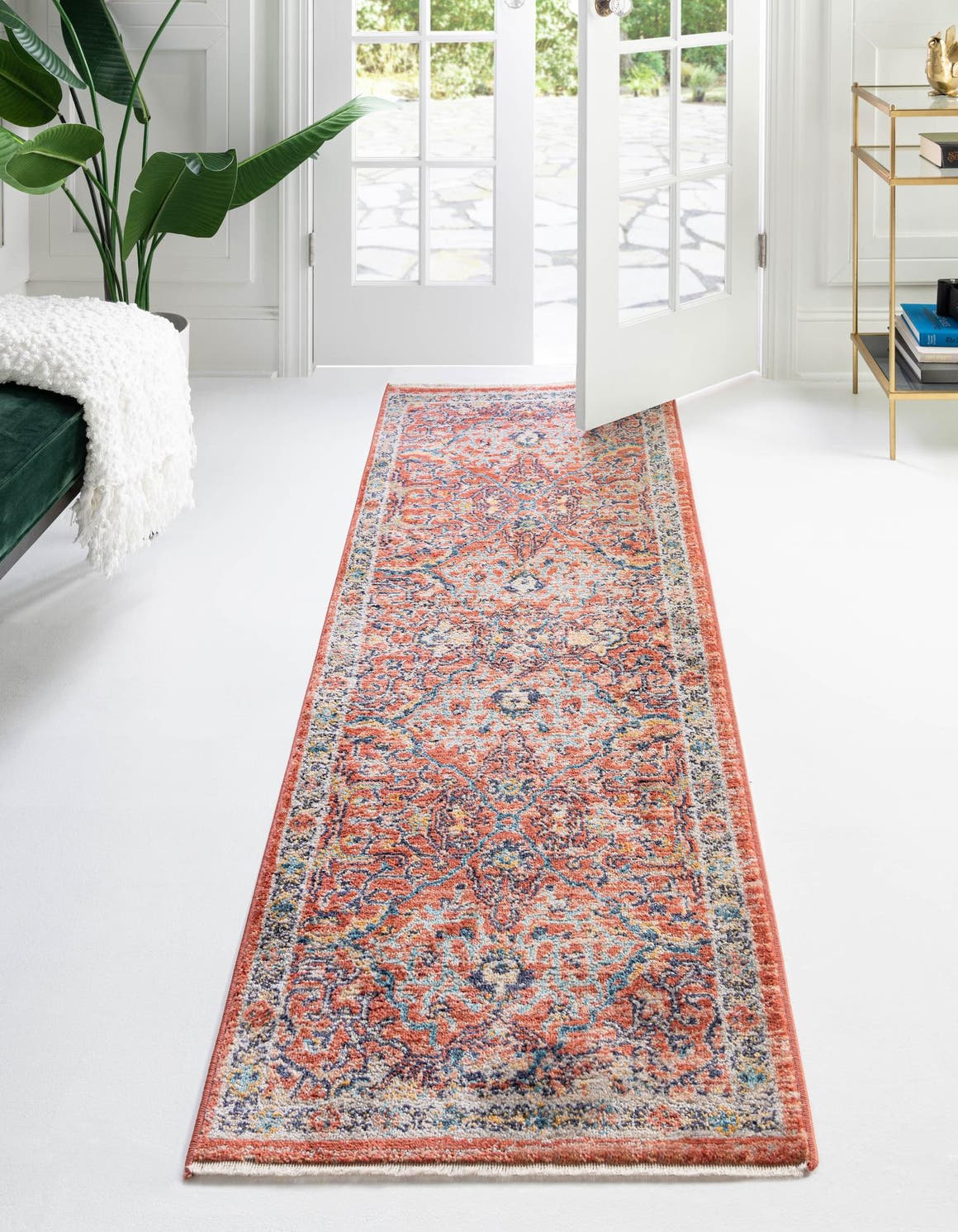 Läufer Teppich Lola in Ziegelrot von Hadorn™ - Lifestyle Image