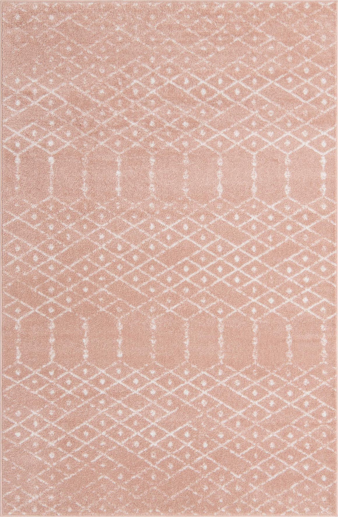 Rechteck Teppich Paxon Trellis in Rosa von Hadorn™ - Lifestyle Image