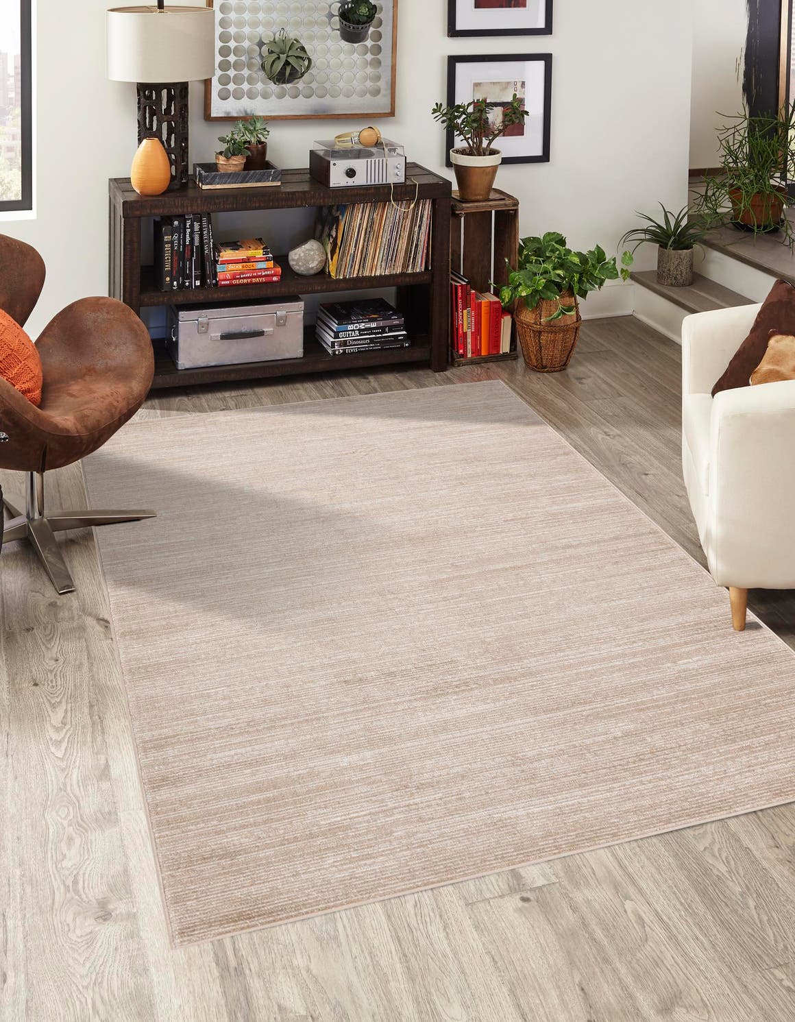 Rechteck Teppich Finsbury in Beige von Hadorn™ - Lifestyle Image