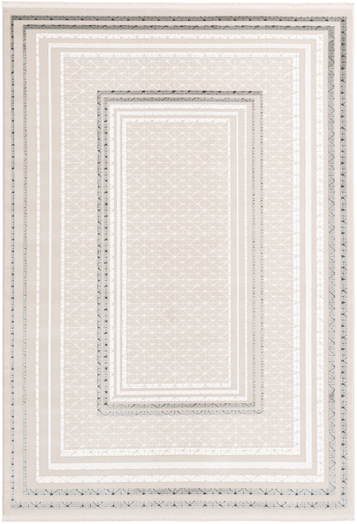 Rechteck Luxus Teppich Genève in Beige von Hadorn™ - Lifestyle Image