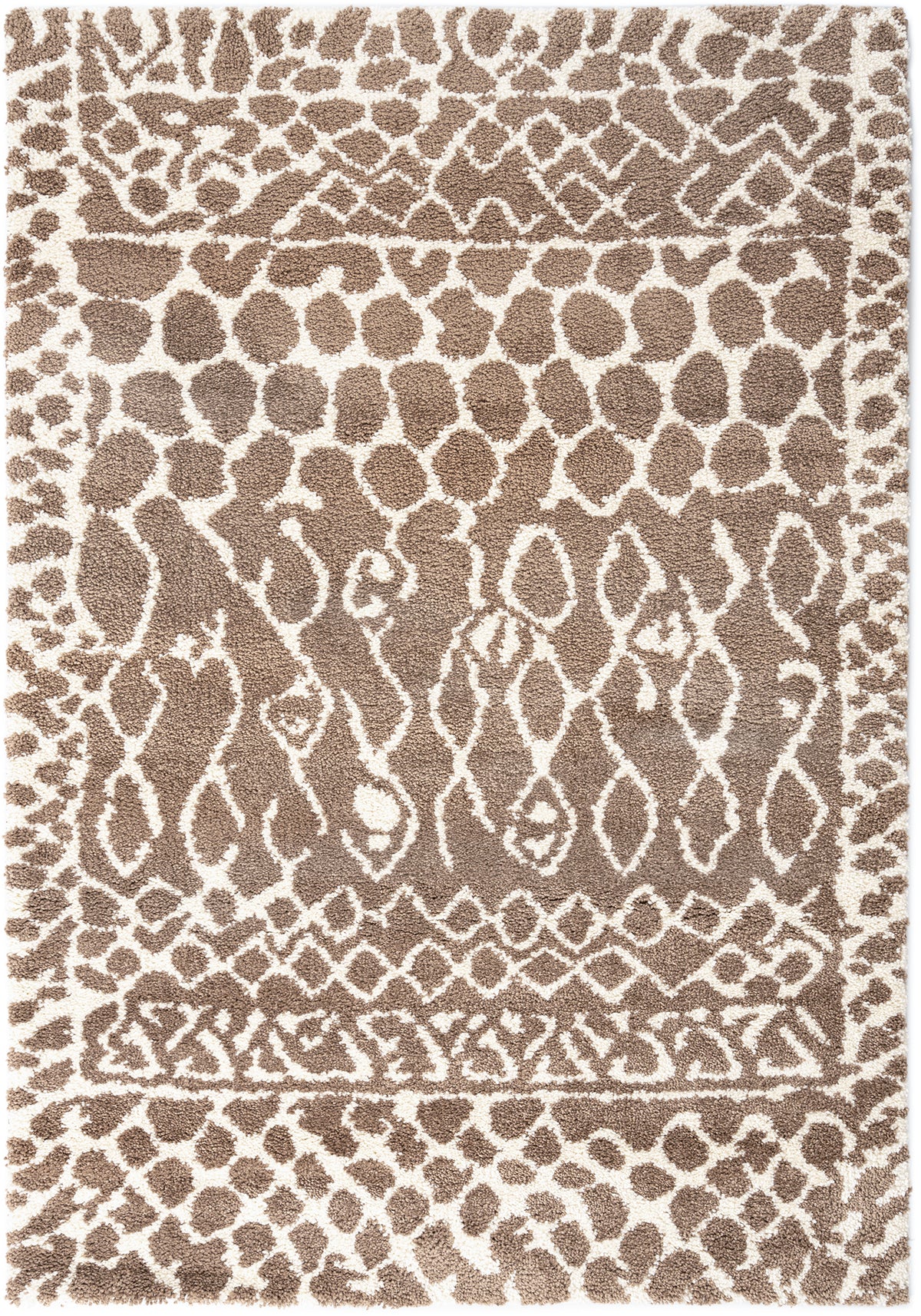 Rechteck Hochflorteppich Shaggy - Hadorn Limited Edition in Beige von Hadorn™ - Lifestyle Image