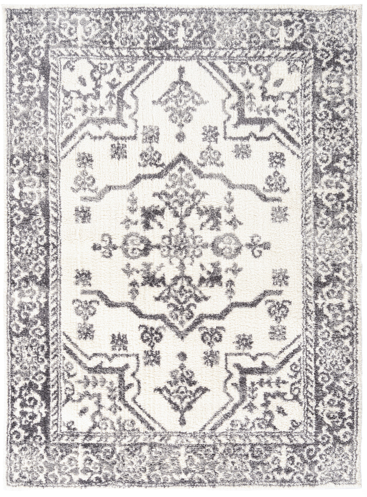 Rechteck Hochflorteppich Soft Shag - Hadorn Limited Edition in Creme von Hadorn™ - Lifestyle Image