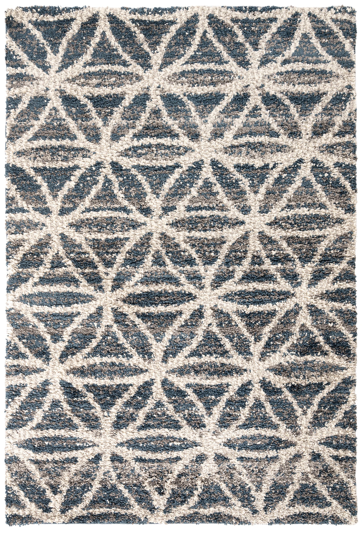 Rechteck Hochflorteppich Shaggy - Hadorn Limited Edition in Blau von Hadorn™ - Lifestyle Image
