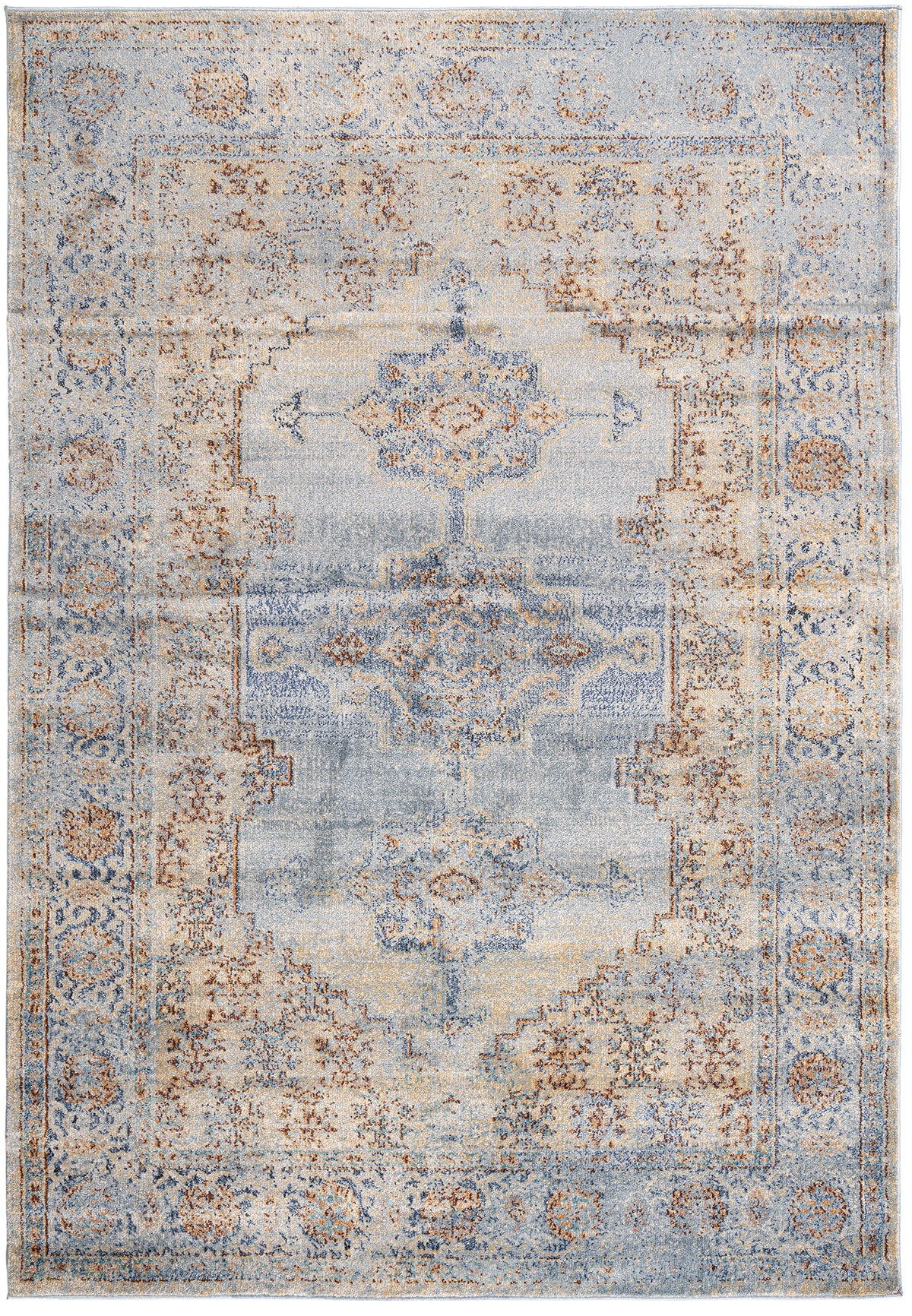 Rechteck Teppich Hadorn Limited Edition in Blau von Hadorn™ - Lifestyle Image