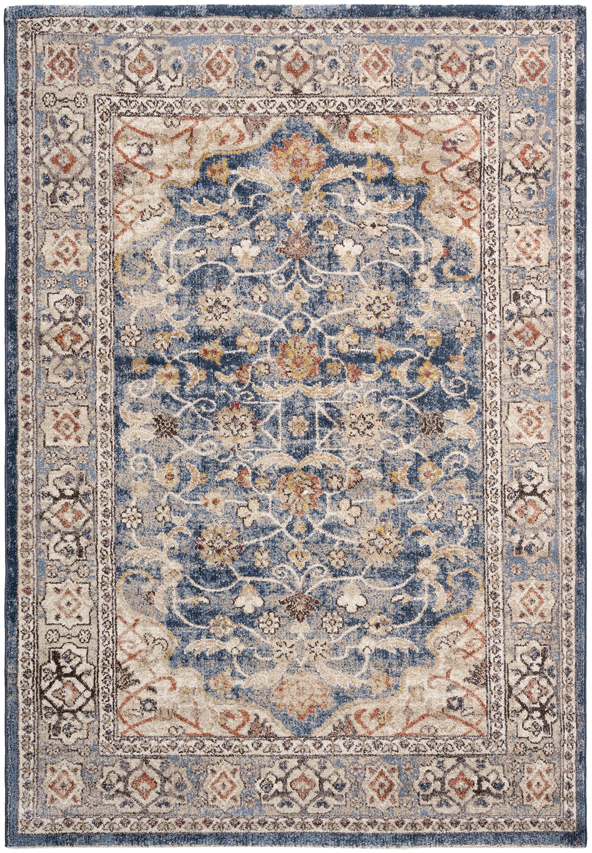 Rechteck Teppich Hadorn Limited Edition in Blau von Hadorn™ - Lifestyle Image
