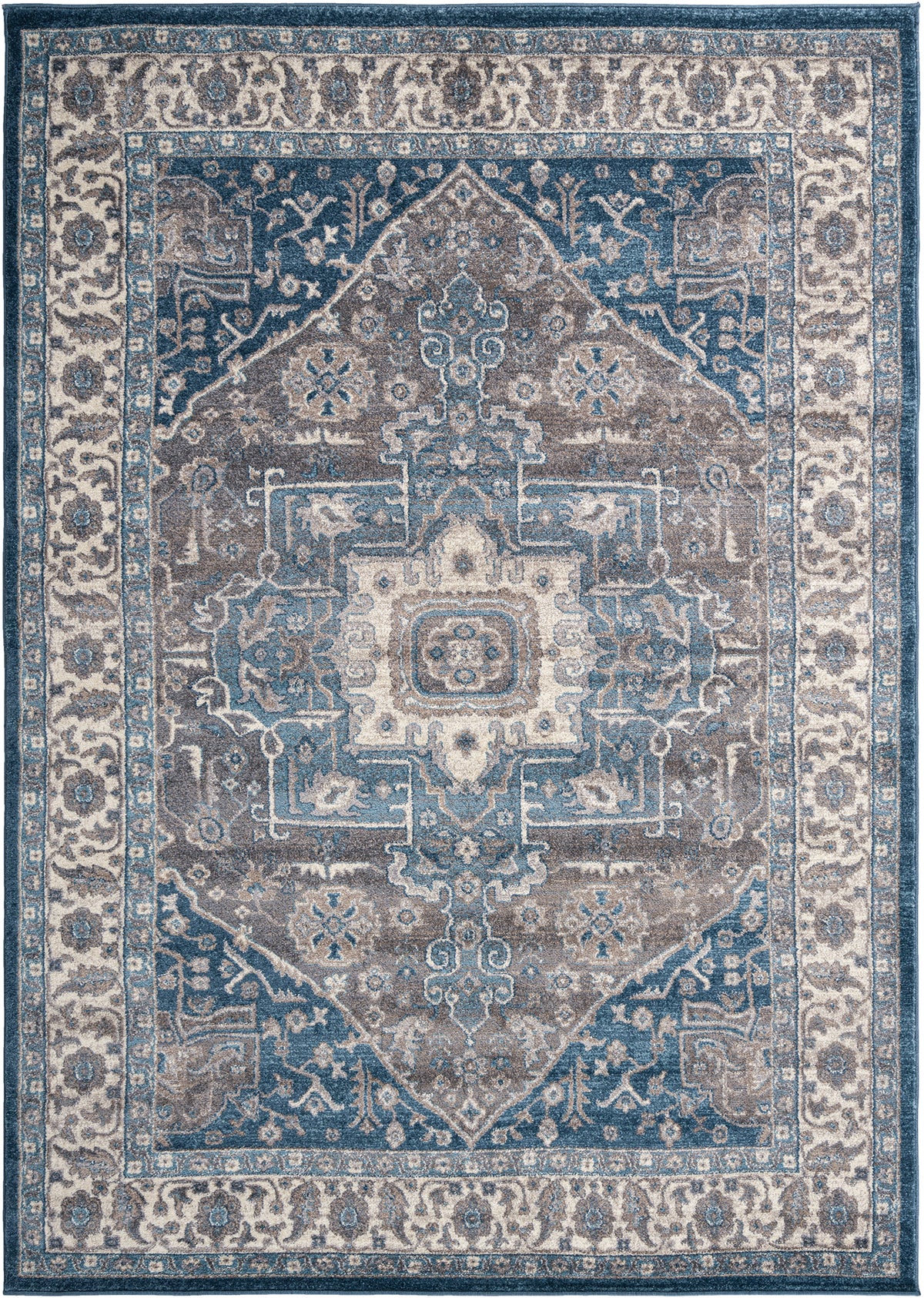 Rechteck Teppich Hadorn Limited Edition in Blau von Hadorn™ - Lifestyle Image