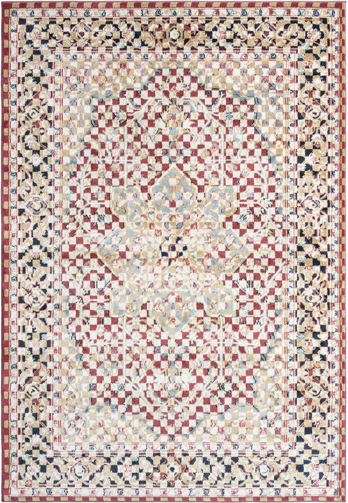 Rechteck Teppich Hadorn Limited Edition in Rot von Hadorn™ - Lifestyle Image