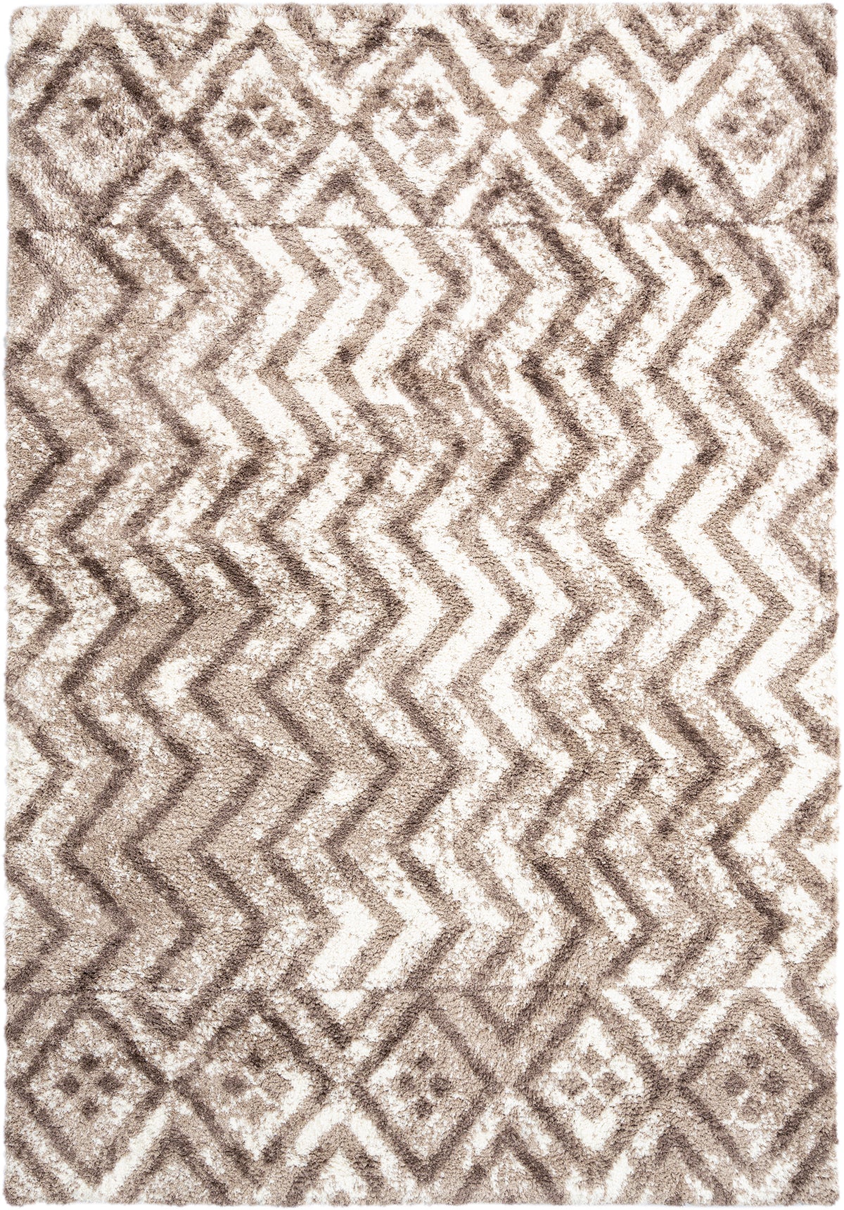 Rechteck Hochflorteppich Soft Shag - Hadorn Limited Edition in Braun von Hadorn™ - Lifestyle Image