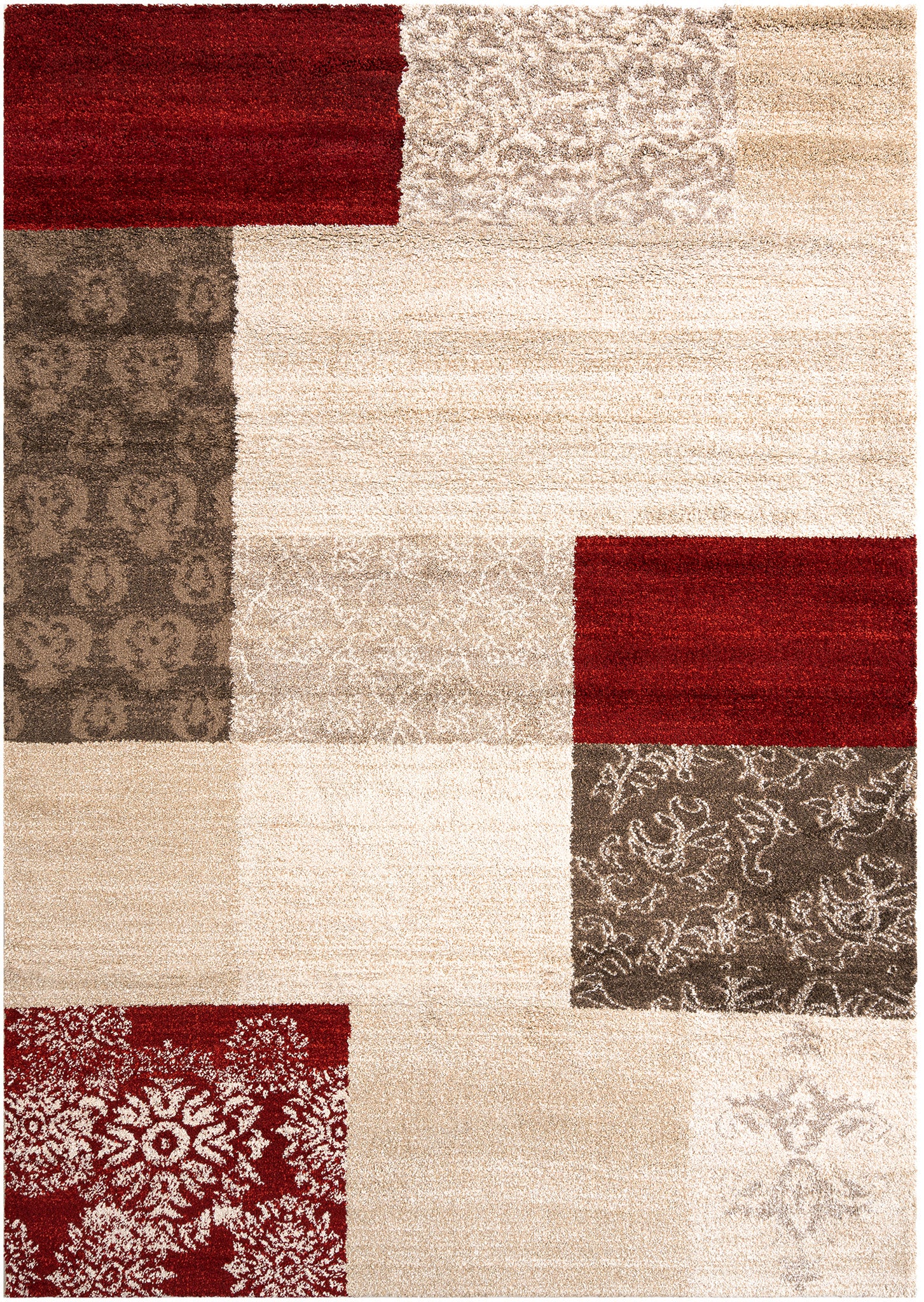 Rechteck Hochflorteppich Shaggy - Hadorn Limited Edition in Beige von Hadorn™ - Lifestyle Image