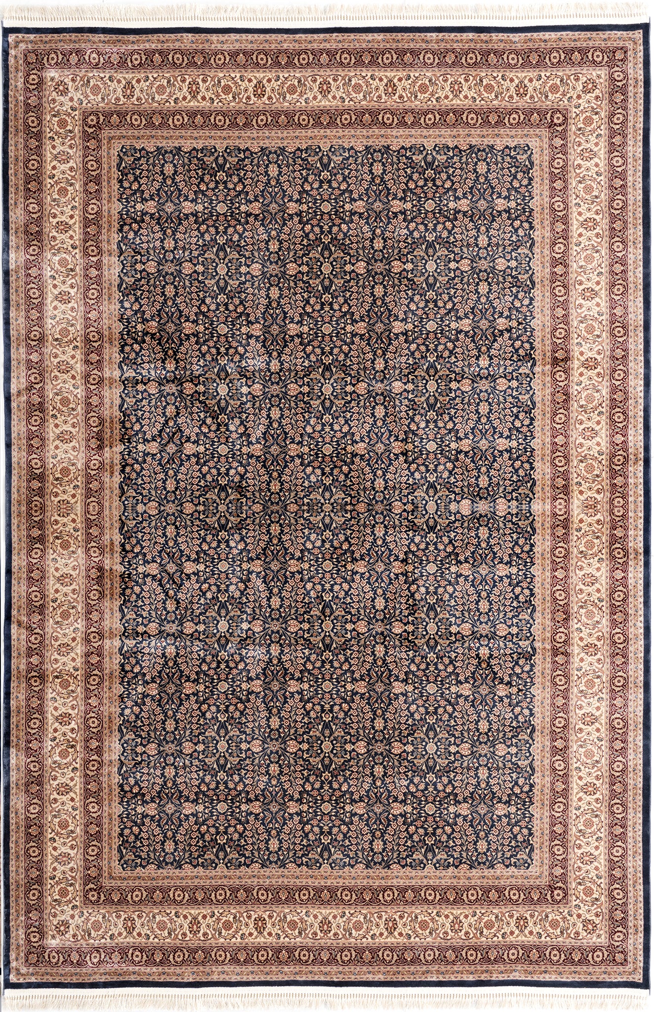 Rechteck Teppich Peru - Hadorn Limited Edition in Blau von Hadorn™ - Lifestyle Image