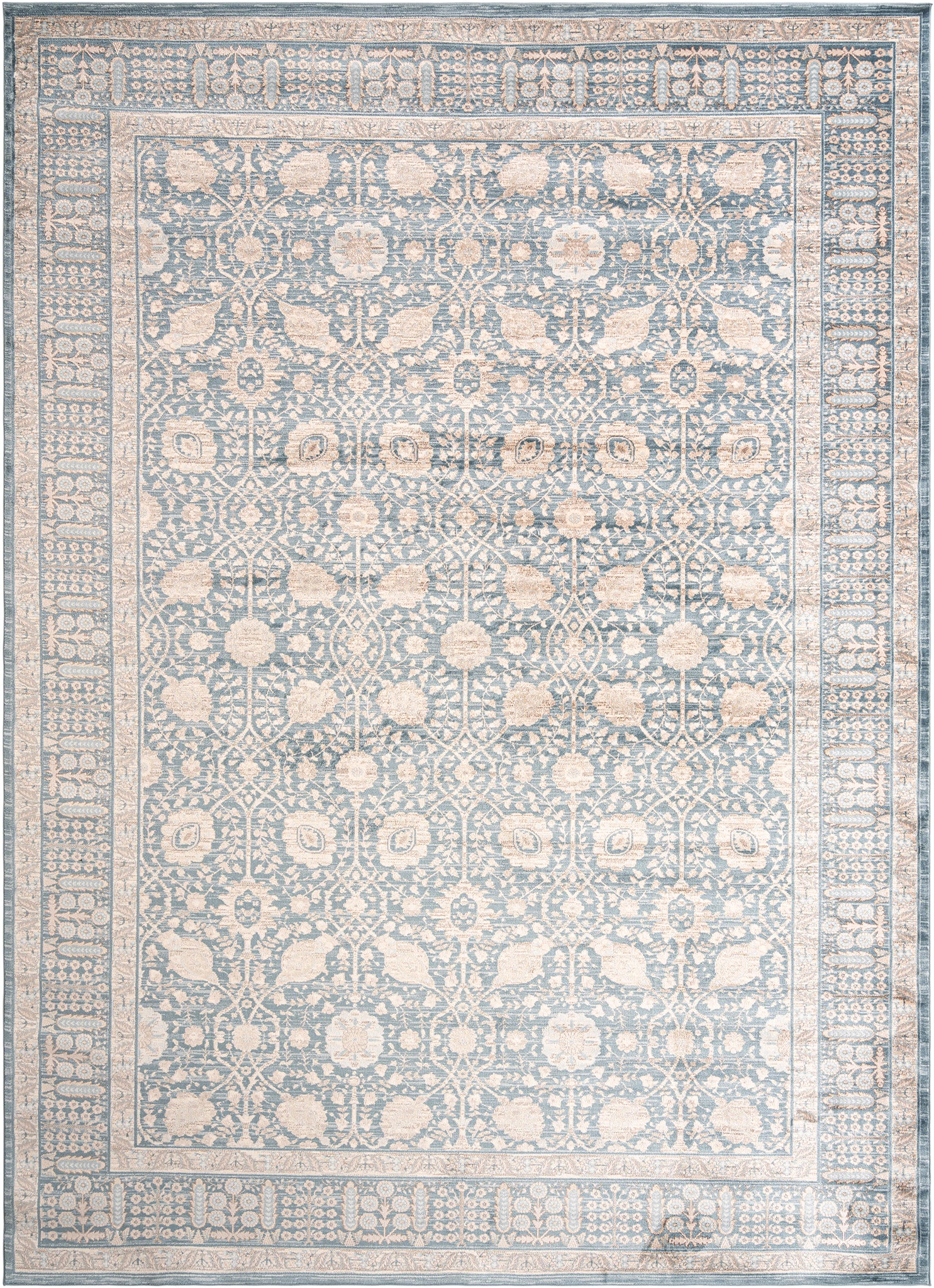 Rechteck Teppich Hadorn Limited Edition in Blau von Hadorn™ - Lifestyle Image