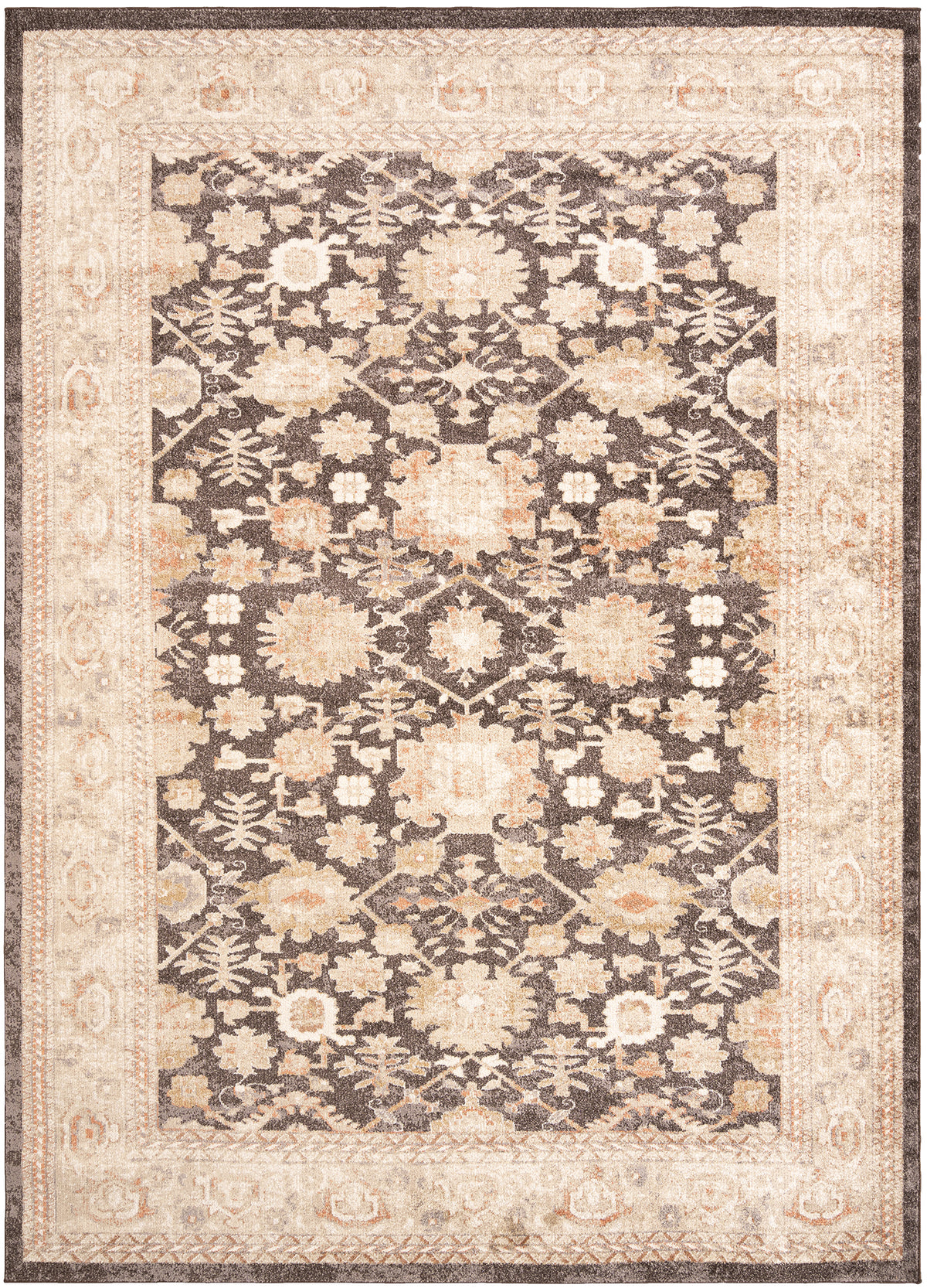 Rechteck Teppich Hadorn Limited Edition in Braun von Hadorn™ - Lifestyle Image